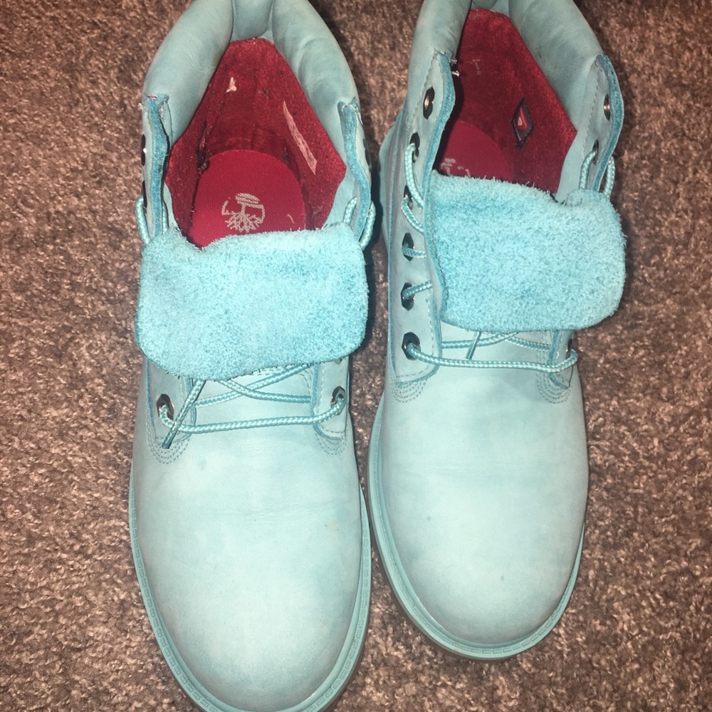 Limited Edition Mint Green Timbs